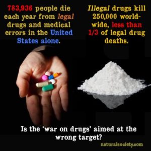 Legal Drugs Kill More Than Illegal Drugs