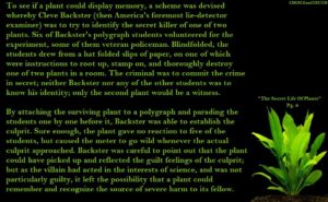 Plants Have Feelings and Memory