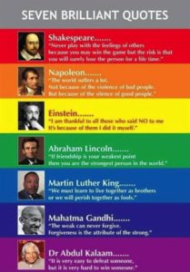 7 Brilliant Quotes