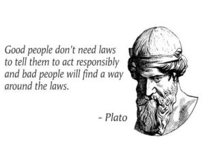 Good People Don't Need Laws