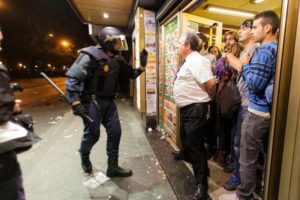 Waiter Defends Protesters