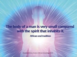 The Body Of A Man Is Very Small Compared With The Spirit That Inhabits It