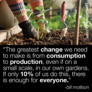 Change From Consumption To Production