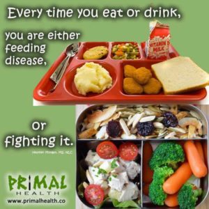 Every Time You Eat Or Drink You Are Either Feeding Disease Or Fighting It