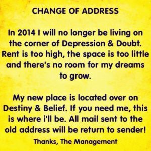Change Of Address Notice