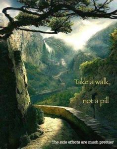 Take A Walk Not A Pill