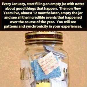 Fill An Empty Jar With Notes