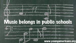 Music Belongs In Public Schools