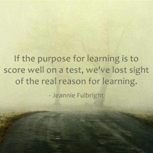 The Purpose Of Learning
