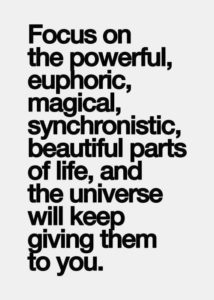You Get What You Focus On