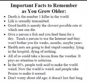 Important Facts To Remember As You Age