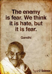 The Enemy Is Fear