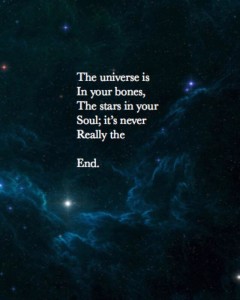 The Universe Is In Your Bones