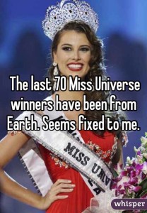 Miss Universe Is Fixed