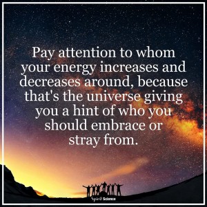 Pay Attention To Your Energy Levels