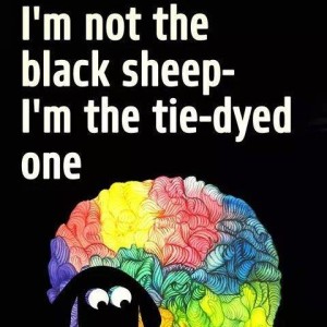 TieDied Sheep