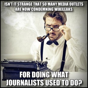 Wikileaks Replaces True Journalism