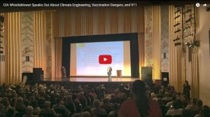 CIA Whistleblower Speaks Out About Climate Engineering, Vaccination Dangers, and 911