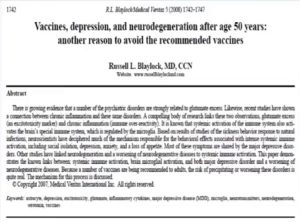 Vaccines And Depression