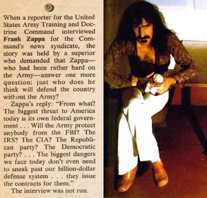 Frank Zappa Interview