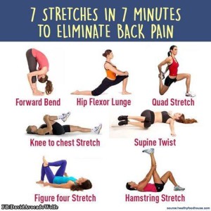 Seven Stretches To Remove Back Pain