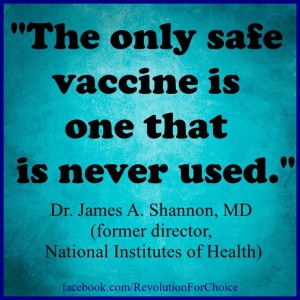 The Only Safe Vaccine