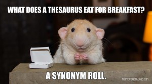 What Does A Thesaurus Eat For Breakfast?