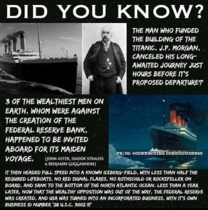 Federal Reserve Titanic Link