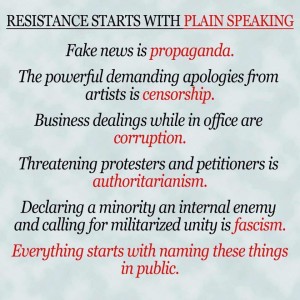 Plain Speaking