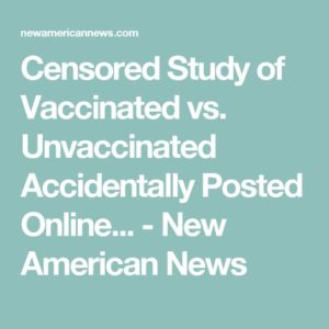 Vaccine Study Censored