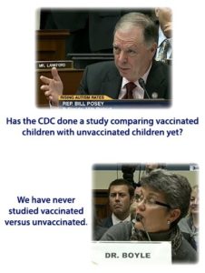Has the CDC done a study on vaccinated vs unvaccinated children?