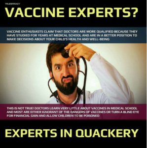 Doctors Are Not Vaccine Experts