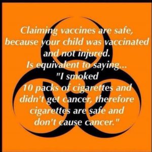 My Child Was Not Injured By Vaccines  