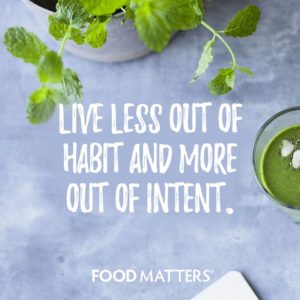 Less Out of Habit More Out of Intent