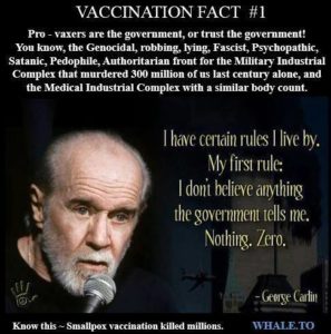George Carlin On The Government And Vaccines