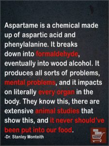 Aspartame Dangers