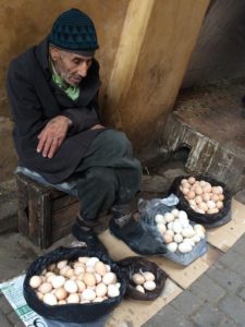 The Old Egg Seller