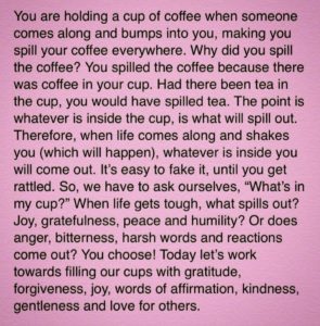 What Is In Your Cup?