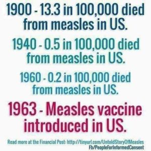 Measles Vaccine No Cure