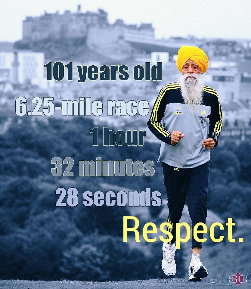 101 Year Old Running