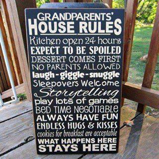 Grand Parent House Rules